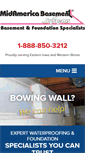Mobile Screenshot of midamericabasementsystems.com